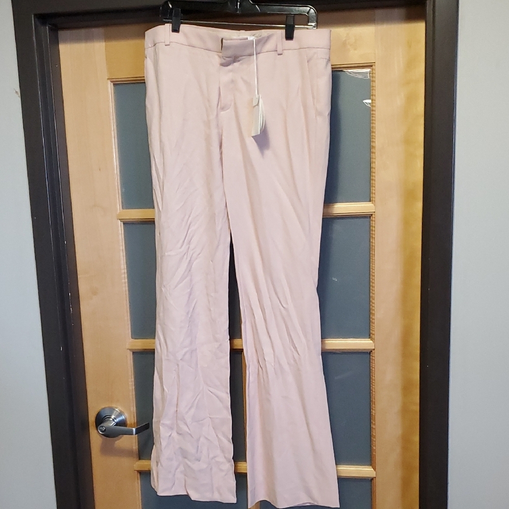 Chloe Pink Boot Cut Flare Pants